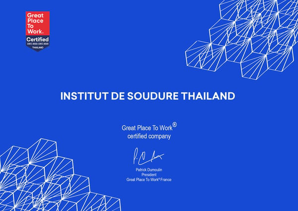 GPTW-Certification-Diploma-IS-THAILAND