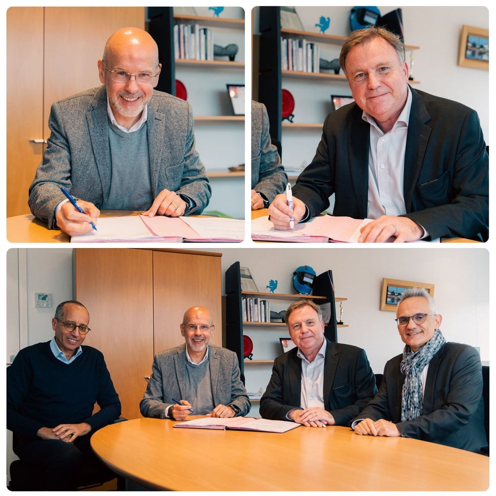 Signature du partenariat entre le Cetim et l'Institut de Soudure le 30 septembre 2024 à Villepinte - Groupe Institut de Soudure