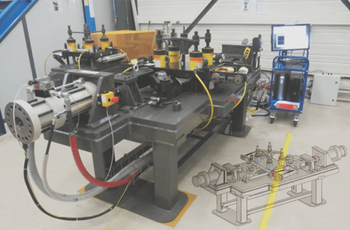 Développement de bancs d'essais spécifiques, Centre de Compiègne, Groupe Institut de Soudure